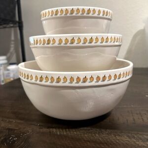 Rae Dunn Fall Mixing Bowls